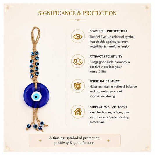 BLUE EVIL EYE HANGING