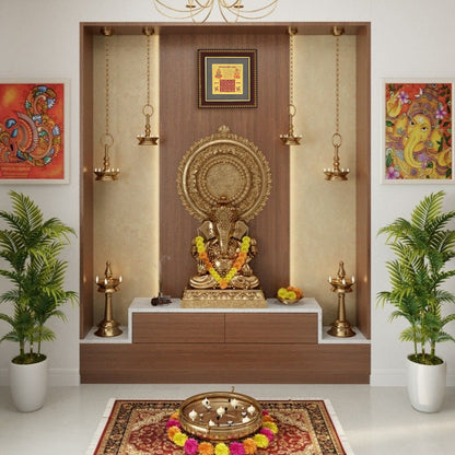 Vyapar Vridhi Yantram on Raw Pyrite Frame