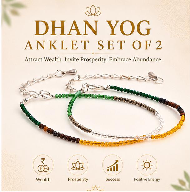 DHAN YOG ANKLET {COMBO}
