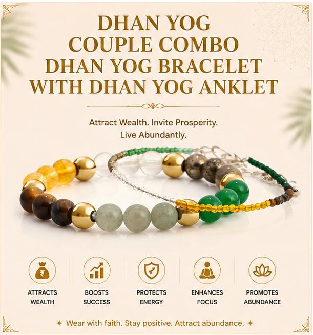 DHAN YOG BRACELET WITH ANKLET {COMBO}
