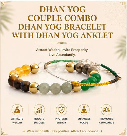 DHAN YOG BRACELET WITH ANKLET {COMBO}