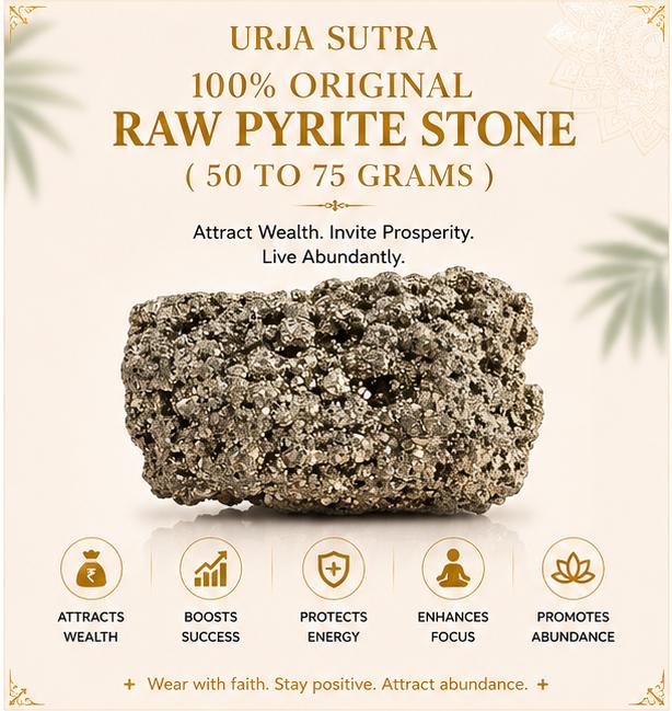 ORIGINAL RAW PYRITE STONE