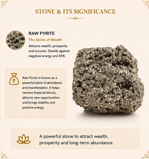 ORIGINAL RAW PYRITE STONE