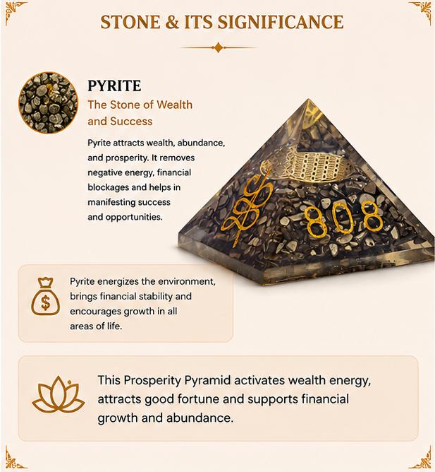 PYRITE PROSPERITY PYRAMID