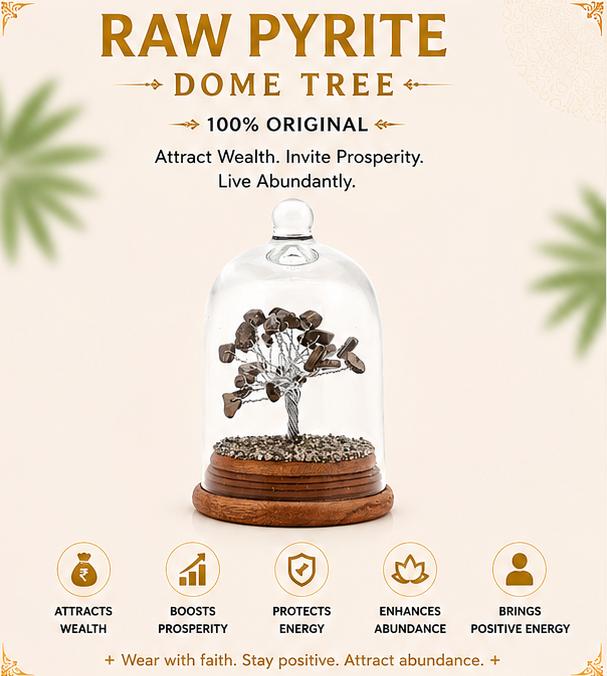 RAW PYRITE DOME TREE