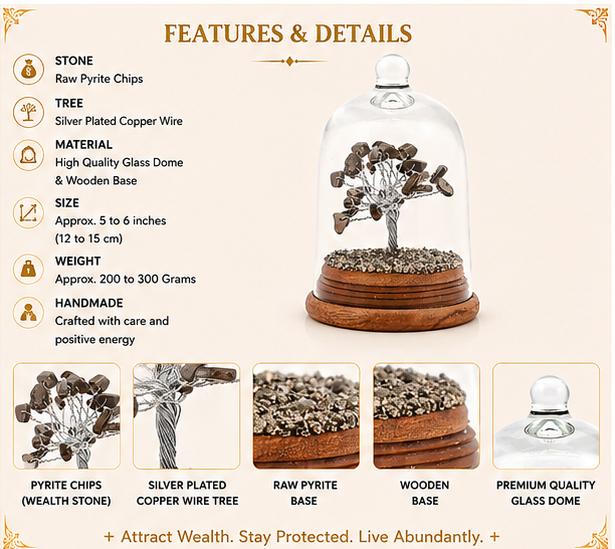 RAW PYRITE DOME TREE