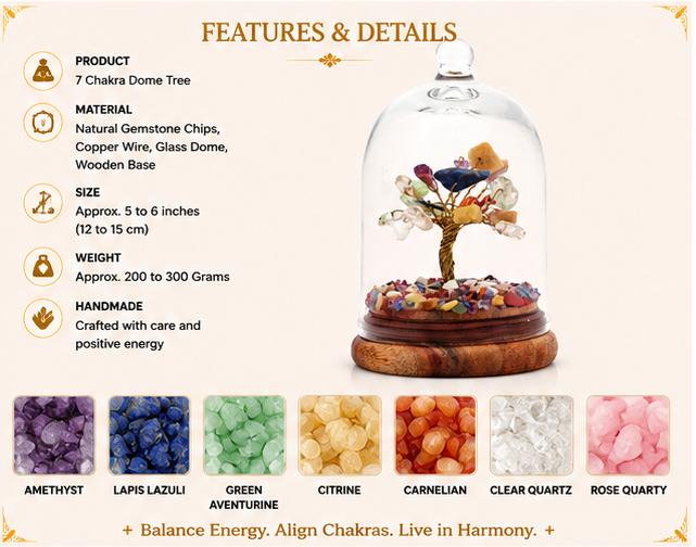 7 CHAKRA DOME TREE