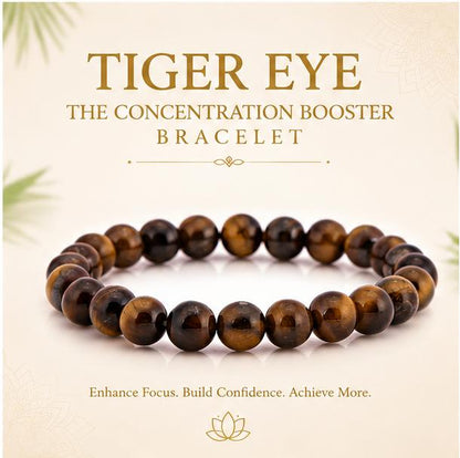 TIGER EYE - THE CONCENTRATION BOOSTER BRACELET