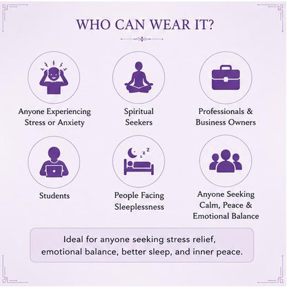 AMETHYST - STRESS & TENSION MUKTI BRACELET