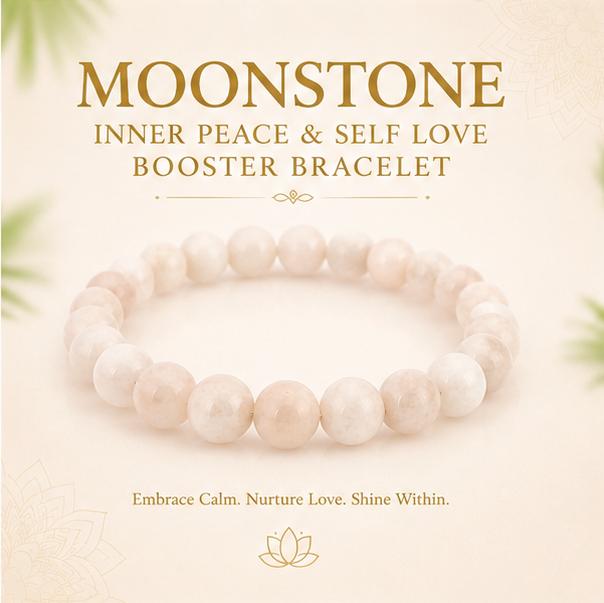 MOONSTONE - INNER PEACE & SELF LOVE BOOSTER BRACELET