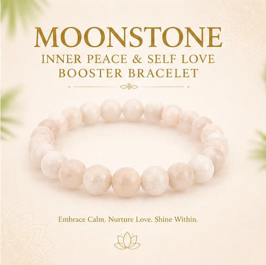 MOONSTONE - INNER PEACE & SELF LOVE BOOSTER BRACELET