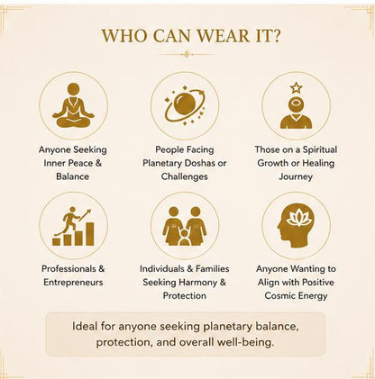 NAVGRAHA SHANTI - THE COSMIC BALANCE BRACELET