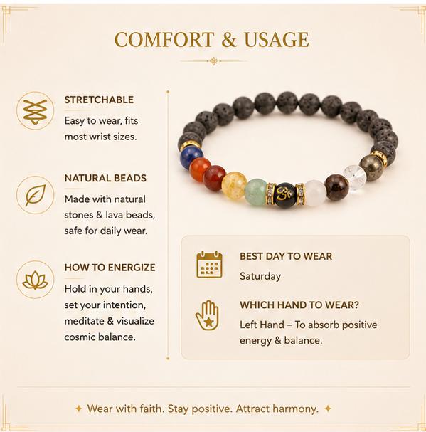NAVGRAHA SHANTI - THE COSMIC BALANCE BRACELET
