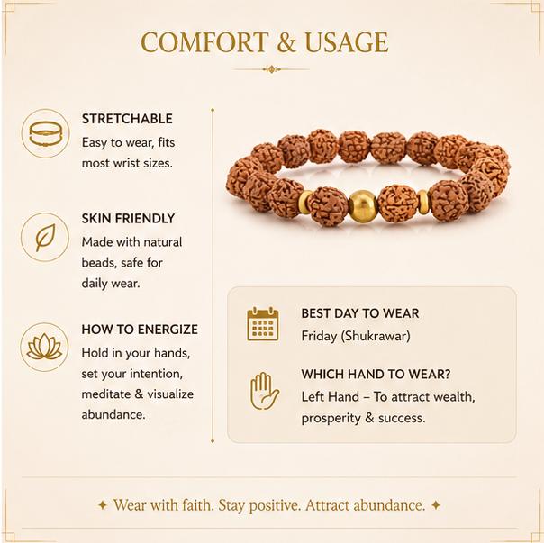 VAIBHAV RUDRAKSHA BRACELET