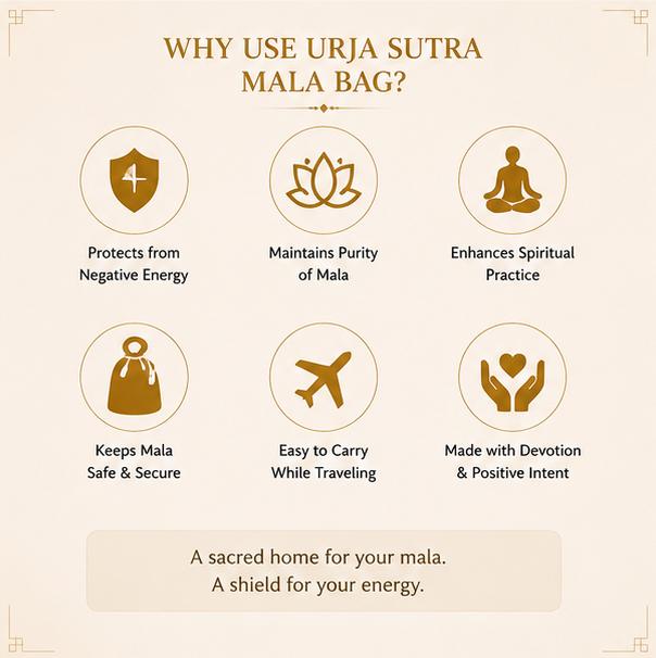 URJA SUTRA PREMIUM JAAP MALA BAG