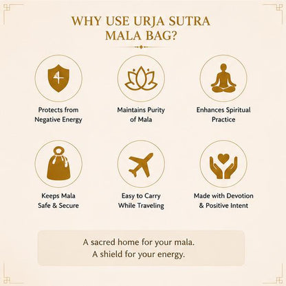 URJA SUTRA PREMIUM JAAP MALA BAG