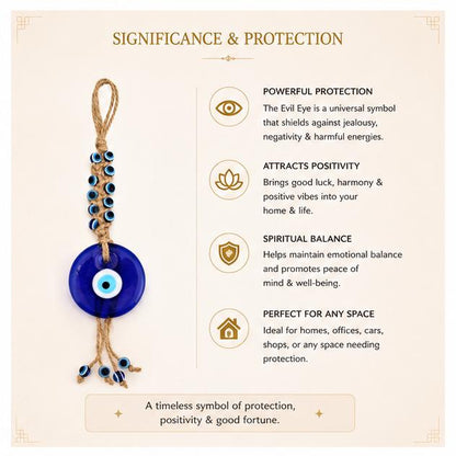 BLUE EVIL EYE HANGING